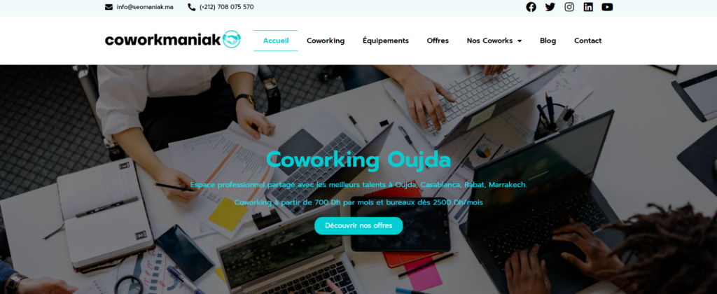 coworking au maroc coworkmaniak